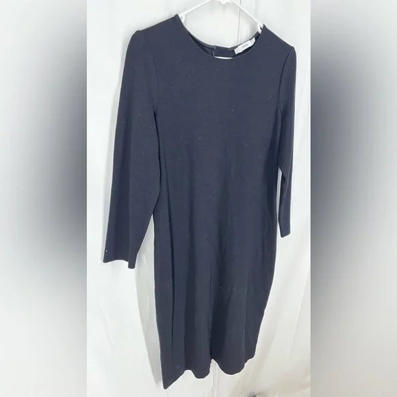 VINCE. Black Sheath Dress L - Picture 4 of 12